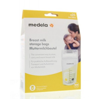 Medela Moedermelk Bewaarzakjes 25 Stuks Medimart Be