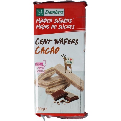 Damhert Centwafers chocolade