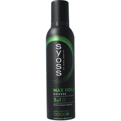 Syoss styling mousse max hold