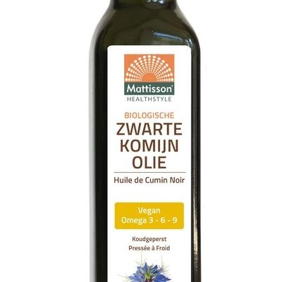 Mattisson Biologische zwarte komijn olie
