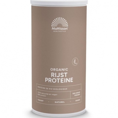 Mattisson Absolute Rijst Proteine naturel bio Mattisson Absolute Rijst Proteine naturel bio