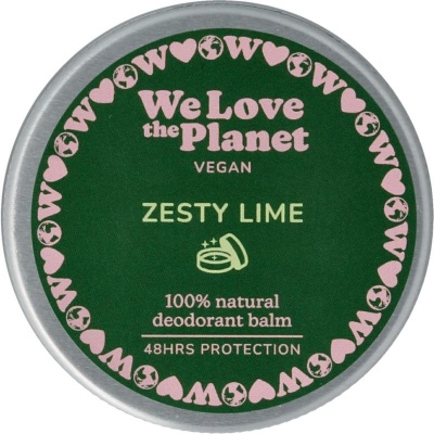 We Love Deodorant balm zesty lime vegan We Love Deodorant balm zesty lime vegan