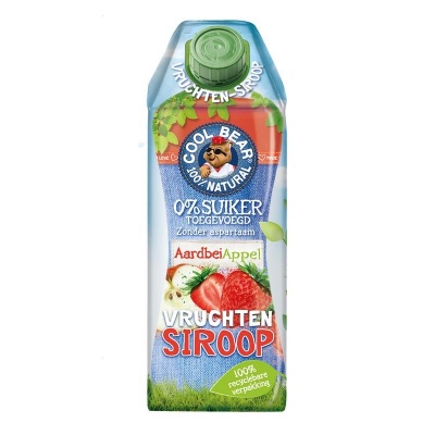 Cool Bear Siroop aardbei-appel Cool Bear Siroop aardbei-appel