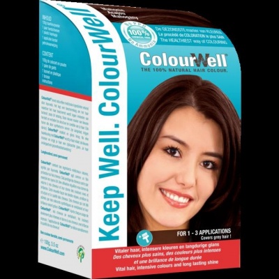 Colourwell 100% natuurlijke haarkleur mahonie Colourwell 100% natuurlijke haarkleur mahonie