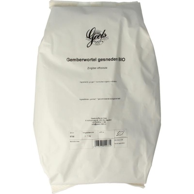Geels Gemberwortel gesneden bio Geels Gemberwortel gesneden bio