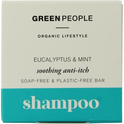 Green People Shampoo bar eucalyptus & mint Green People Shampoo bar eucalyptus & mint