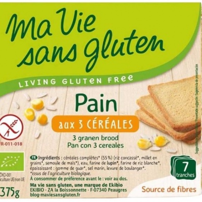 Ma Vie Sans Brood 3 granen bio - glutenvrij