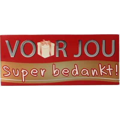 Voor Jou! Wensreep super bedankt Voor Jou! Wensreep super bedankt