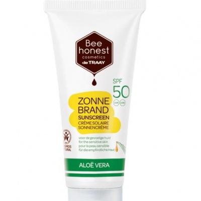 Traay Bee Honest Zonnebrand aloe & honing SPF50