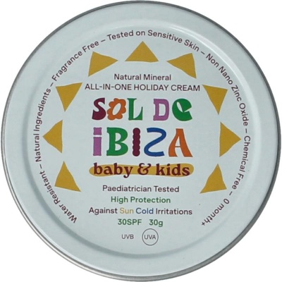 Sol de Ibiza besch crm bby&kds mi spf30 bio