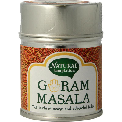 Nat Temptation Garam masala blikje natural spices