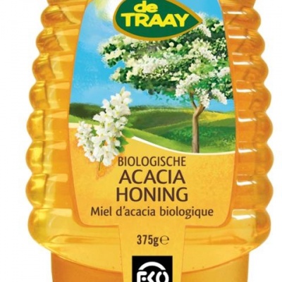 Traay Acaciahoning knijpfles bio