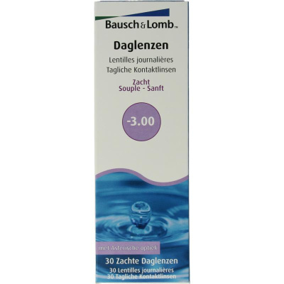 Bausch & Lomb Bausch+lomb daglenzen -1,25