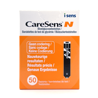 Caresens-N glucose teststrips
