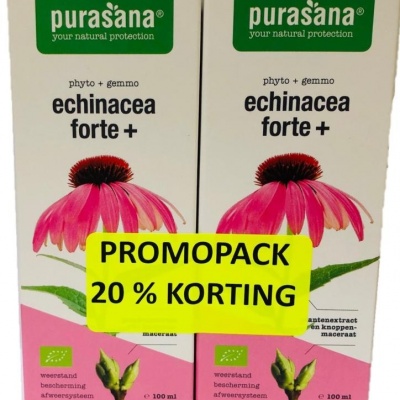 Purasana Echinacea forte+ promo pack bio Purasana Echinacea forte+ promo pack bio