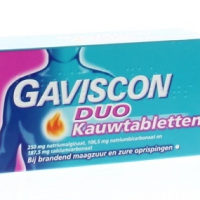 Gaviscon Duo tabletten Gaviscon Duo tabletten