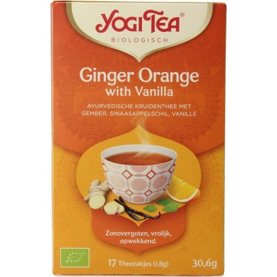 Yogi Tea Ginger orange vanilla