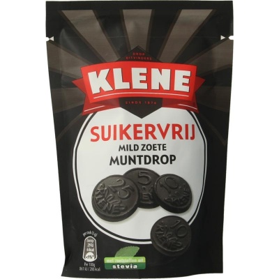 Klene Muntdrop suikervrij Klene Muntdrop suikervrij
