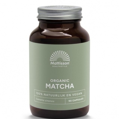 Mattisson Matcha 500 mg camillia sinensis bio