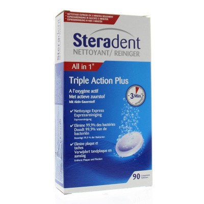 Steradent Triple action plus