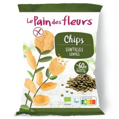 Pain Des Fleurs Chips met linzen