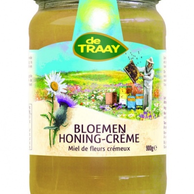 Traay Bloemenhoning creme