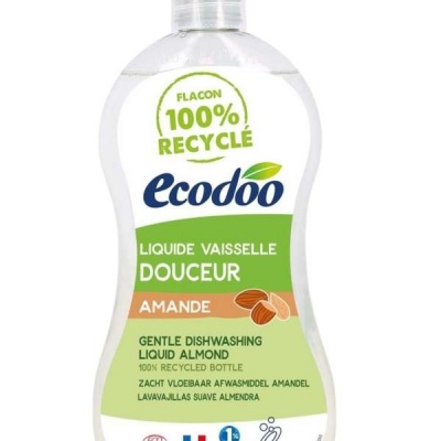 Ecodoo Afwasmiddel en handzeep zacht 2 in 1 amandel
