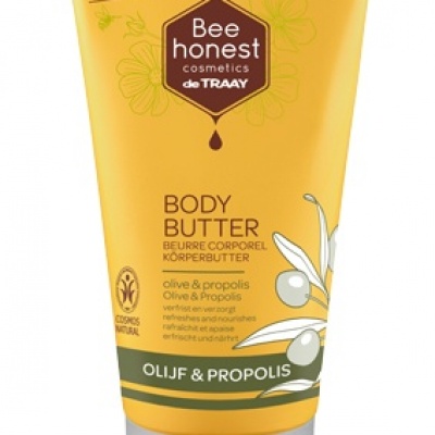 Traay Bee Honest Bodybutter olijf & propolis Traay Bee Honest Bodybutter olijf & propolis