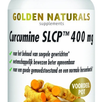 Golden Naturals Curcumine SLCP 400mg