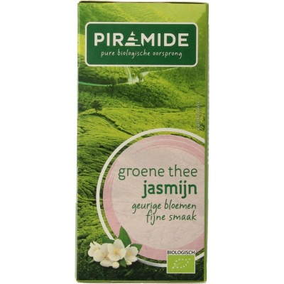 Piramide Groene thee & jasmijn eko