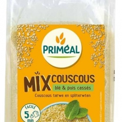 Primeal Couscous tarwe spliterwten bio