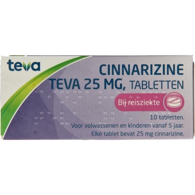 Pharmachemie Cinnarizine 25 mg Pharmachemie Cinnarizine 25 mg