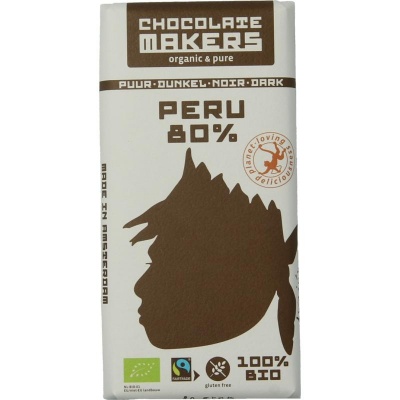 Chocolatemakers Awajun bar 80% puur