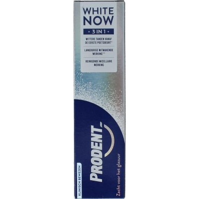 Prodent Tandpasta white now 3-in-1