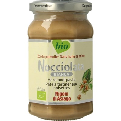 Nocciolata Witte hazelnootpasta bio Nocciolata Witte hazelnootpasta bio