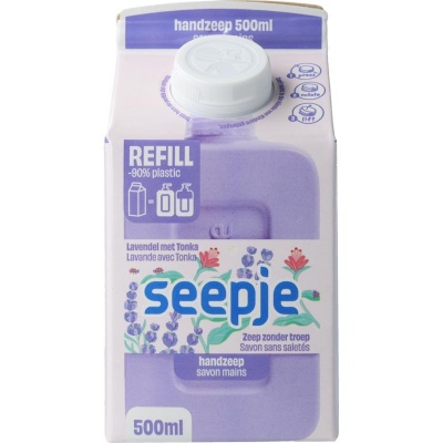 Seepje Handzeep lavendel tonka refill Seepje Handzeep lavendel tonka refill