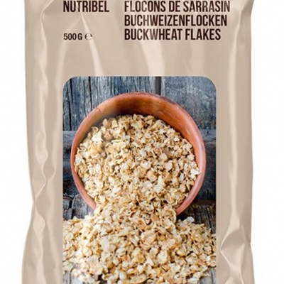 Nutribel Boekweitvlokken glutenvrij bio Nutribel Boekweitvlokken glutenvrij bio