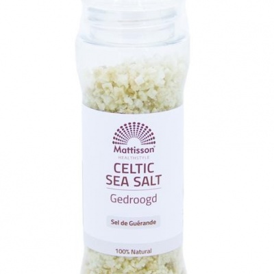 Mattisson Keltisch zeezout celtic sea salt gedroogd molen