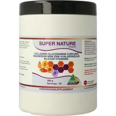 SNP Collageen glucosamine curcuma magnesium MSM