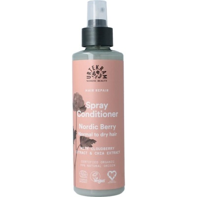 Urtekram Nordic berry spray conditioner normaal/droog haar