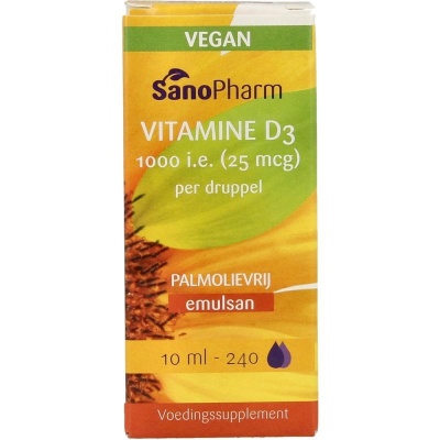Sanopharm Emulsan vitamine D3 vegan Sanopharm Emulsan vitamine D3 vegan
