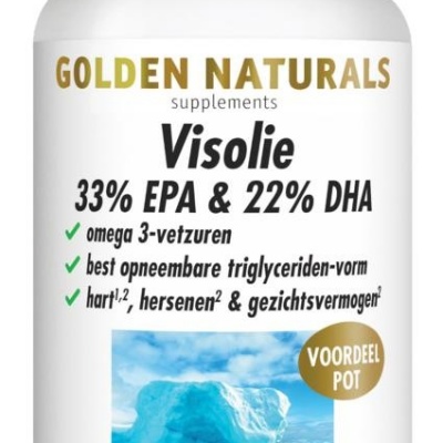 Golden Naturals Visolie 33% EPA & 22% DHA