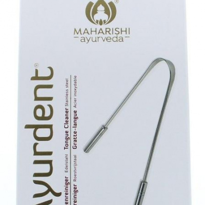 Maharishi Ayurv Tongschraper roestvrij staal