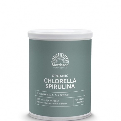 Mattisson Organic chlorella spirulina