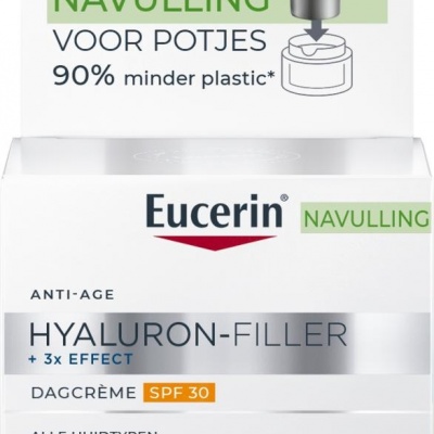 Eucerin Hyaluron filler + dagcreme 3x effect navulling
