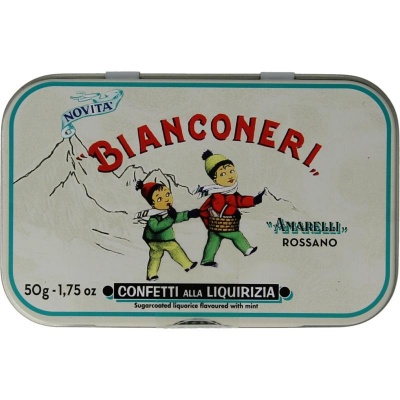 Laurierdrop blikje pepermunt wit Laurierdrop blikje pepermunt wit