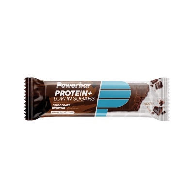 Foto van Powerbar Protein+ bar low sugar chocolate brownie