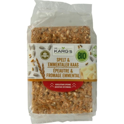 DR Karg Spelt met emmenthaler
