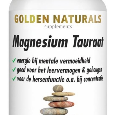 Golden Naturals Magnesium tauraat