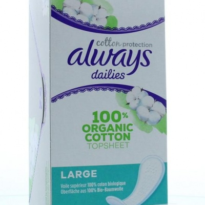 Always Dailies cotton protection inlegkruisjes large Always Dailies cotton protection inlegkruisjes large
